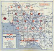 Key Map, Los Angeles 195x